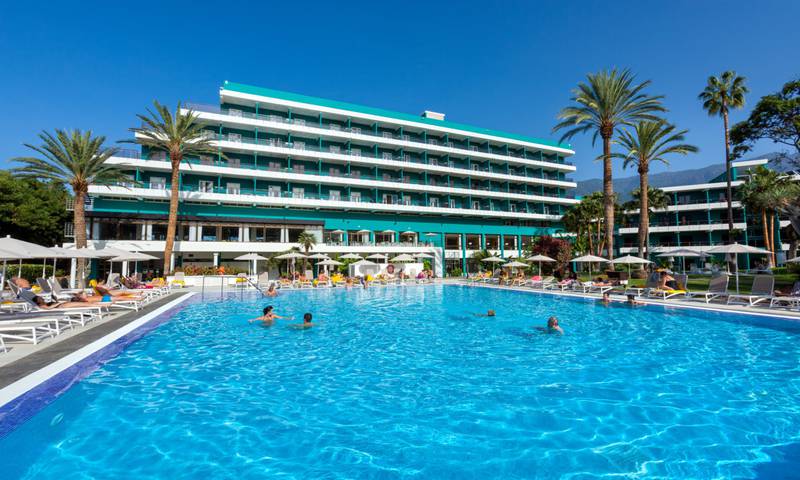 Fachada Hotel Taoro Garden en Tenerife